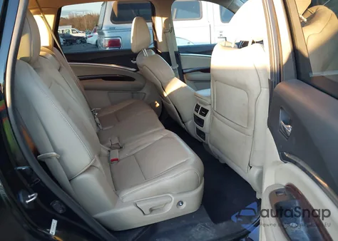 2017 Acura Mdx Technology Package из США, поврежденный, VIN 5FRYD3H54HB013922